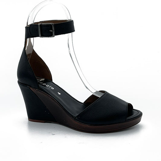 Multi Wedge Closed Back Ankle Strap - 0528