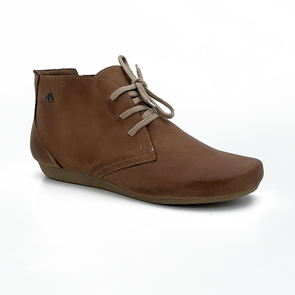 Lace Up Vellie Ankle Boot - 0672