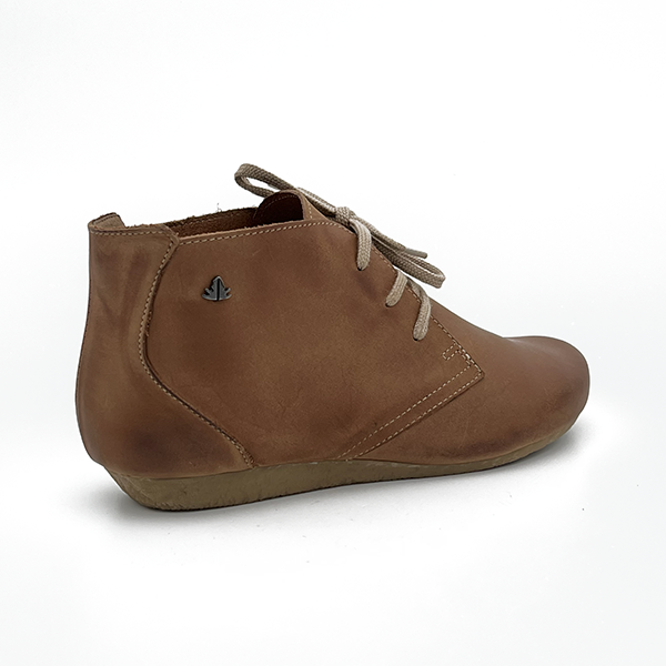 Lace Up Vellie Ankle Boot - 0672