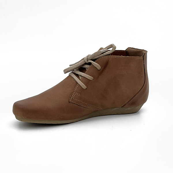 Lace Up Vellie Ankle Boot - 0672