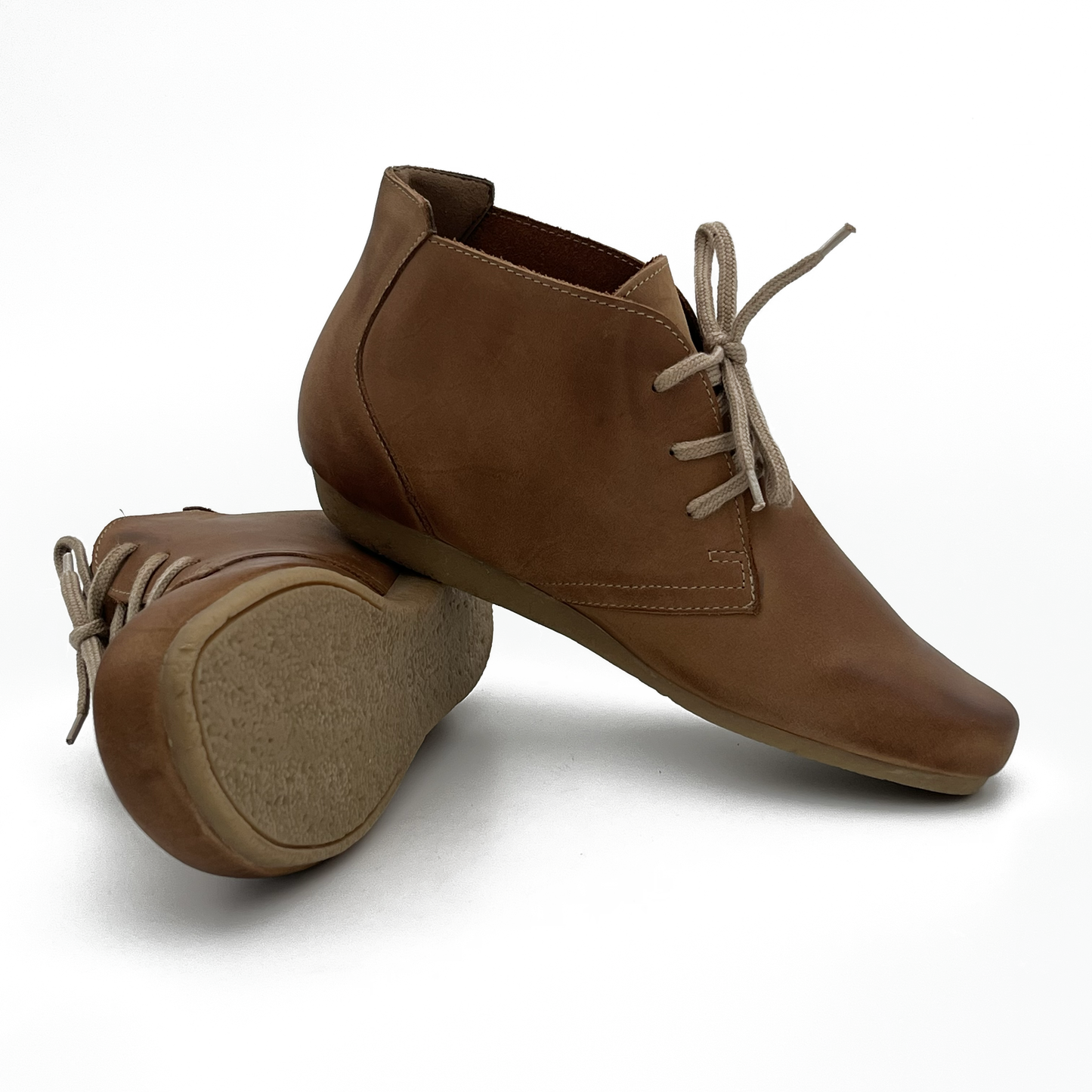 Lace Up Vellie Ankle Boot - 0672
