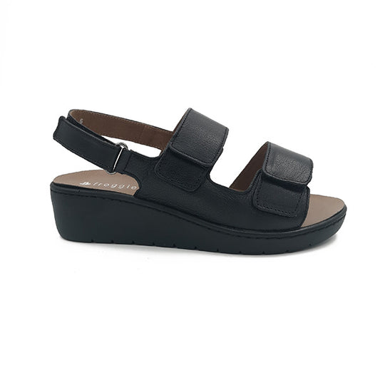 Leather Comfort Velcro Sandal - 0785