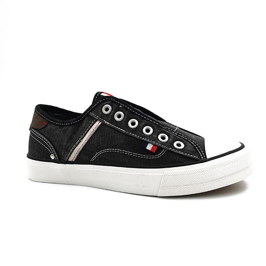 Slip On Sneaker With Elastic Strap - 0840
