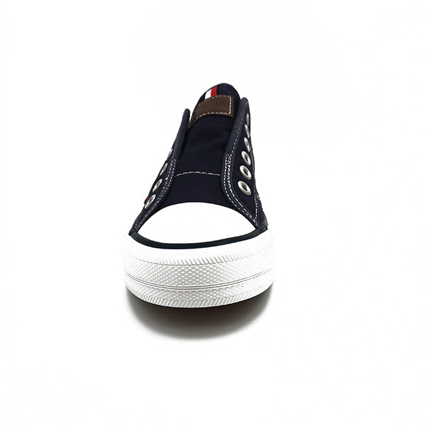 Slip On Sneaker With Elastic Strap - 0840