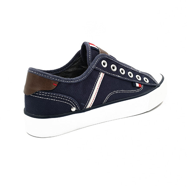 Slip On Sneaker With Elastic Strap - 0840