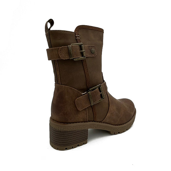 Ankle Boot On Stack Heel - 0864