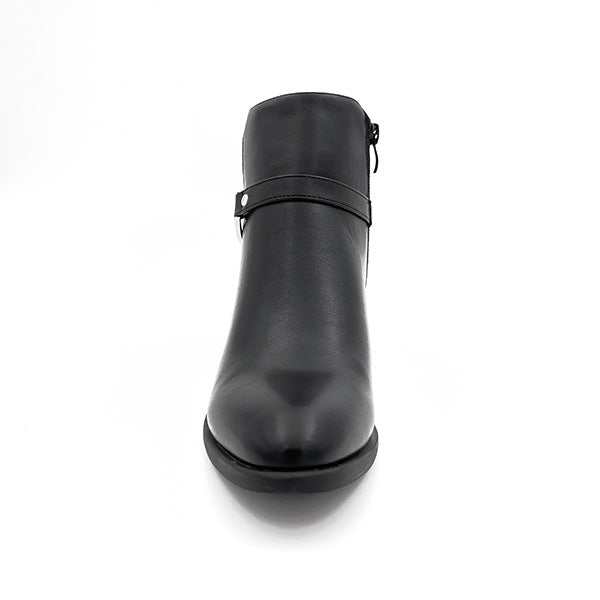 Ankle Boot On Stack Heel - 0867