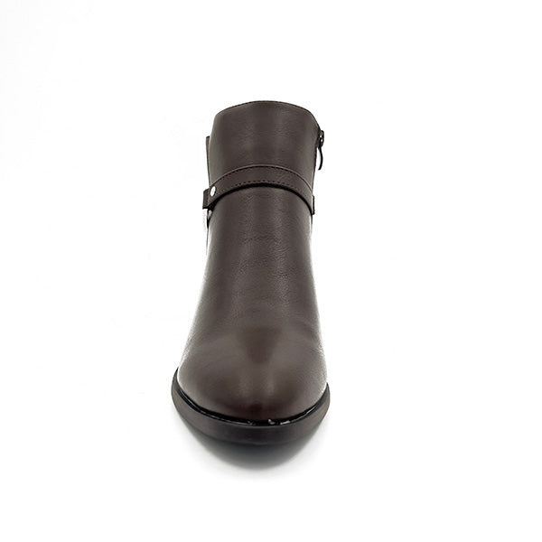 Ankle Boot On Stack Heel - 0867
