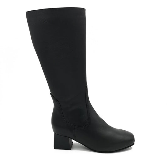 Long Leather Boot - 0883