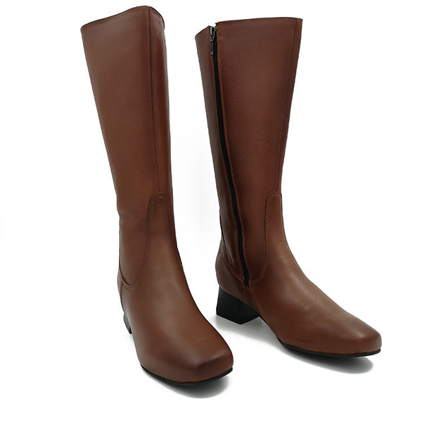 Long Leather Boot - 0883