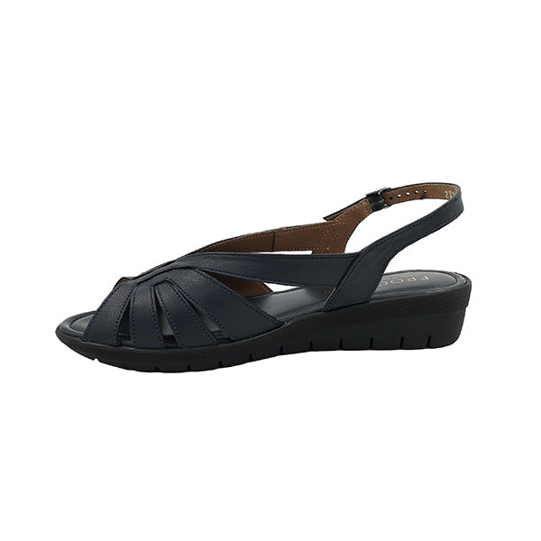 Comfort Leather Sling Back Sandal - 0887