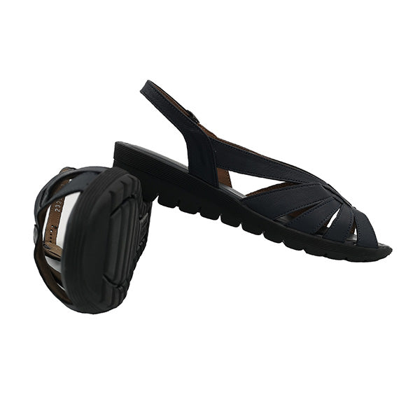 Comfort Leather Sling Back Sandal - 0887