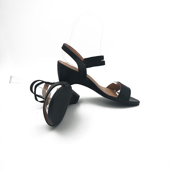 Low Wedge Single Vamp Sandal - 0891