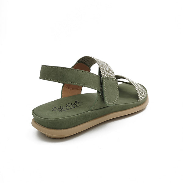 Comfort strappy Vamp Sandal - 0925