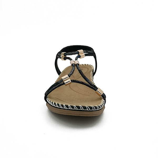 Elastic Back Strap Sandal - 0929
