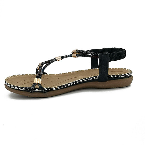 Elastic Back Strap Sandal - 0929