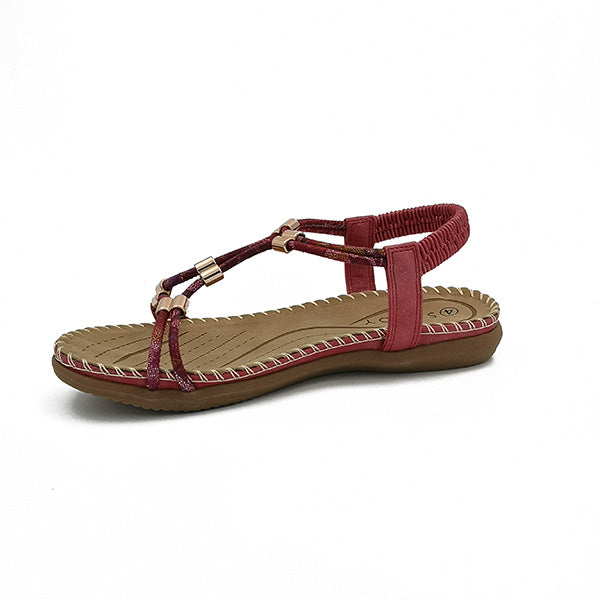 Elastic Back Strap Sandal - 0929