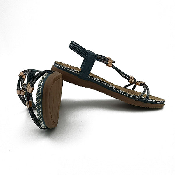 Elastic Back Strap Sandal - 0929