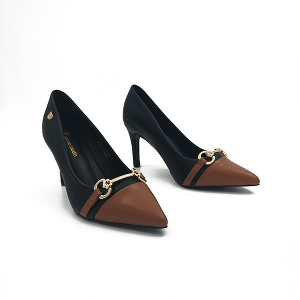 Medium Heel Pointy Court - 0938
