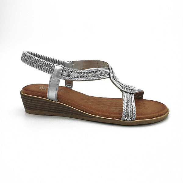 Asymmetrical Strap Sandal - 0940