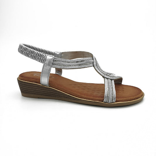 Asymmetrical Strap Sandal - 0940