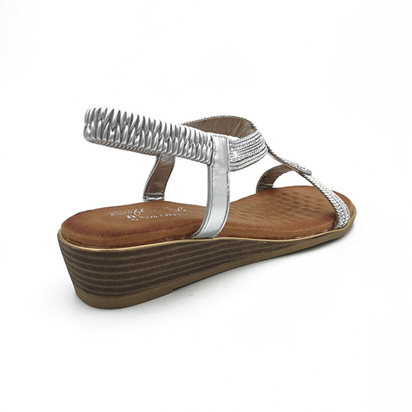 Asymmetrical Strap Sandal - 0940