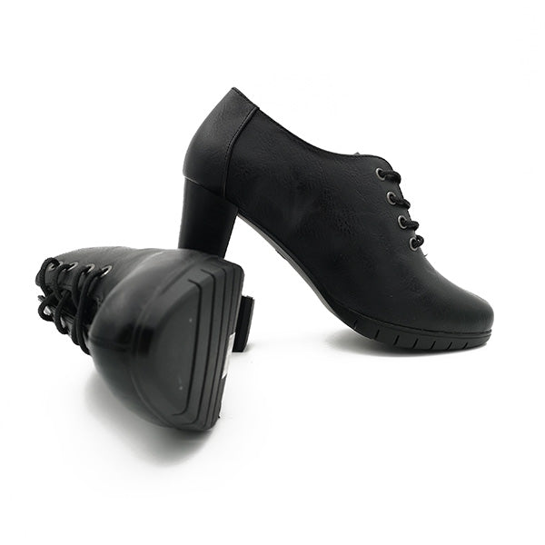 Medium Heel Lace Up Court - 1175
