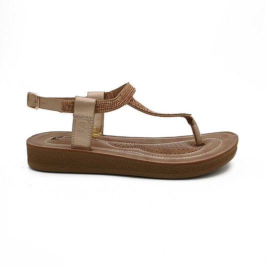 Toe Thong Diamante Sandal - 0959