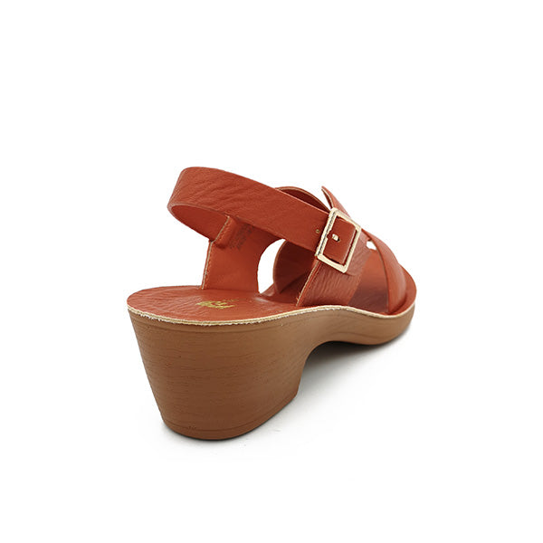 Medium Heel Sling Back Sandal - 0961