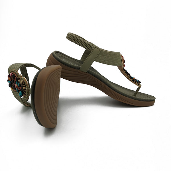 Comfort Elastic Back Strap Sandal - 0962