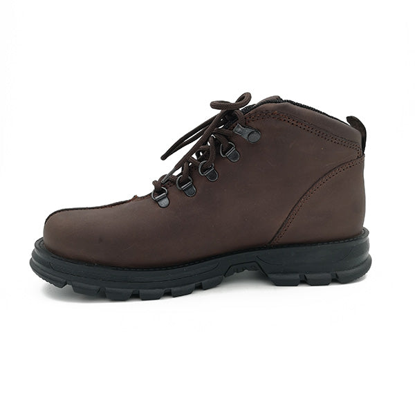 Leather Lace Up Ankle Boot - 0964