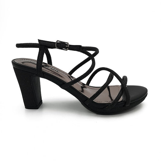 Strappy Diamante On Platform - 1033