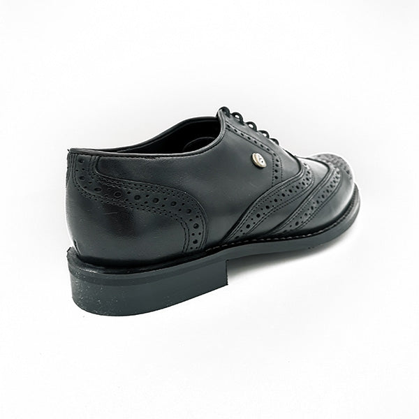 Leather Brogue Lace Up - 1040