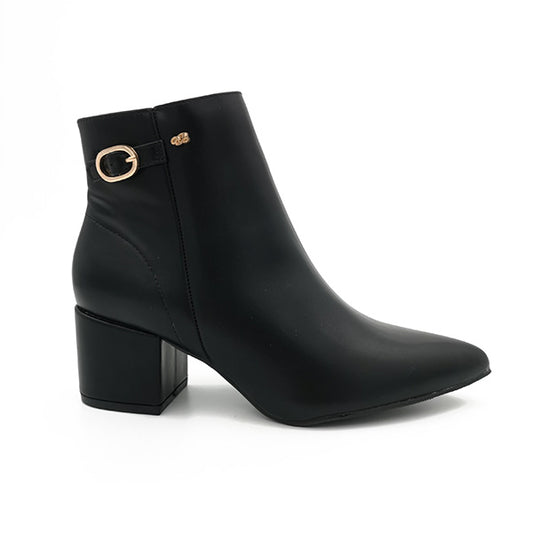 Ankle Boot On Block Heel - 1041