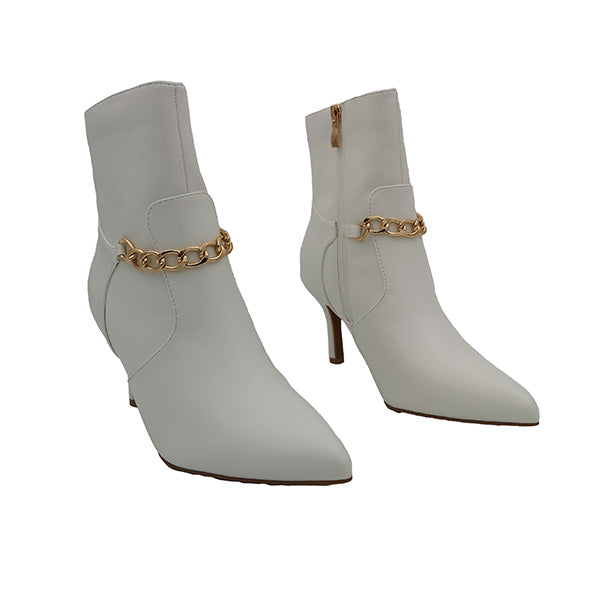 Medium Heel Ankle Boot - 1042