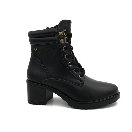 Front Lace Up Ankle Boot - 1047