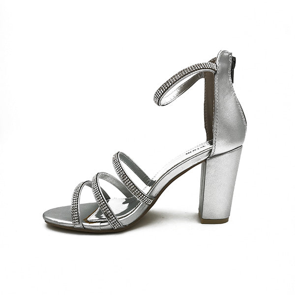 Elegant Closed Back Evening Sandal - 1056