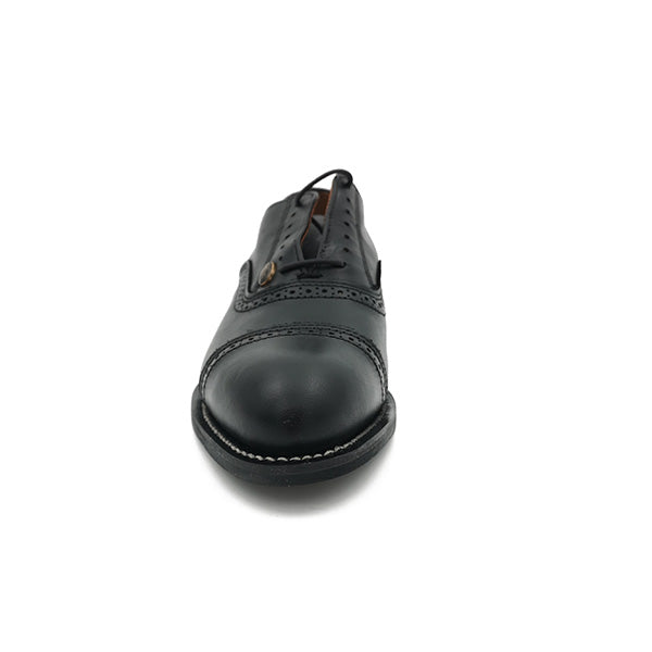 Leather Toe Cap Lace Up - 1058