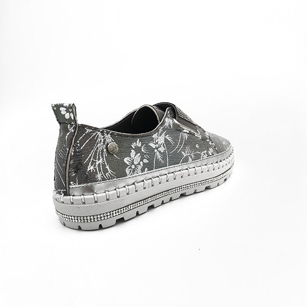 Slip On Diamante Sneaker - 1059