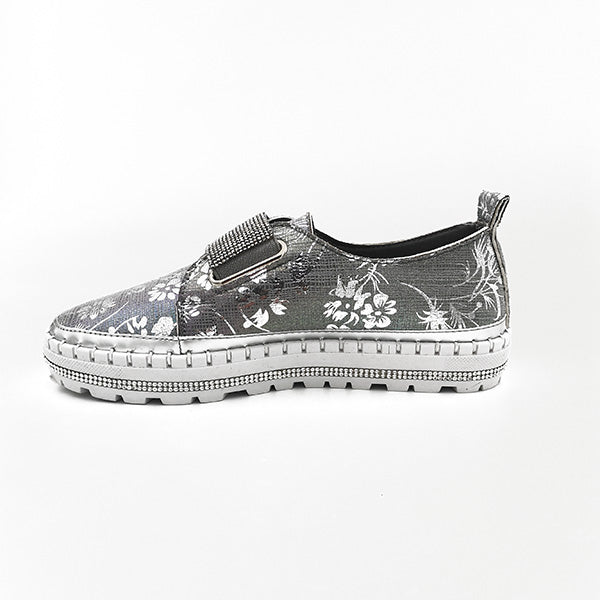 Slip On Diamante Sneaker - 1059