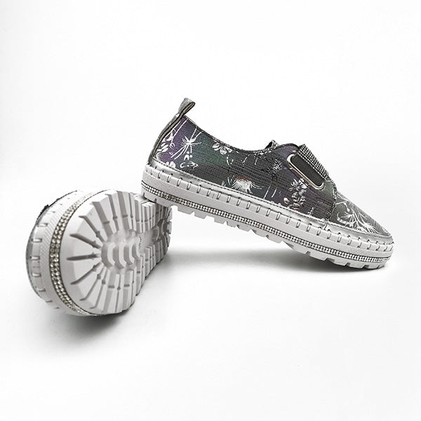 Slip On Diamante Sneaker - 1059