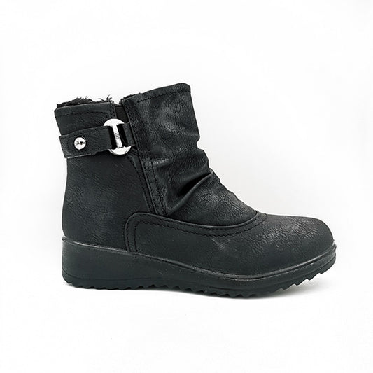Low Wedge Ankle Boot - 1062
