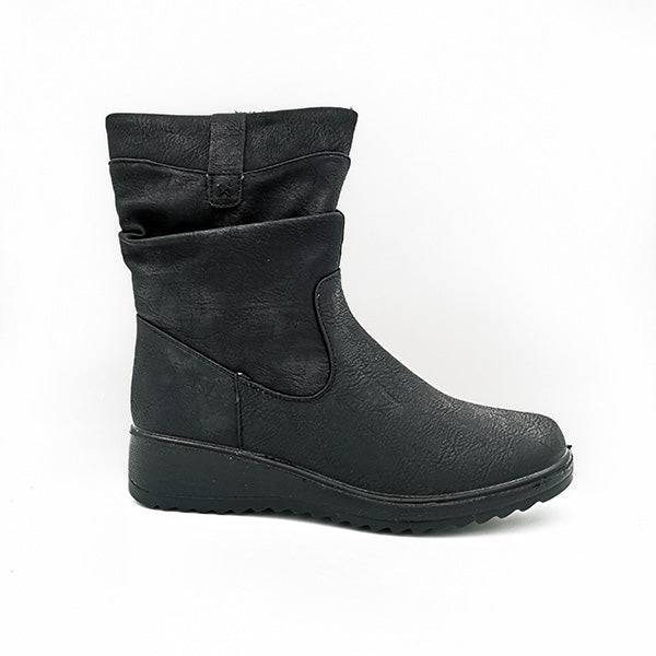 Low Wedge Ankle Boot - 1063