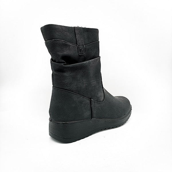 Low Wedge Ankle Boot - 1063