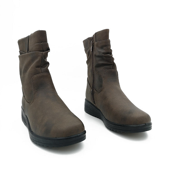 Low Wedge Ankle Boot - 1063