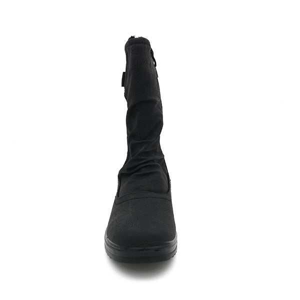 Comfort Ruched Half Boot - 1065