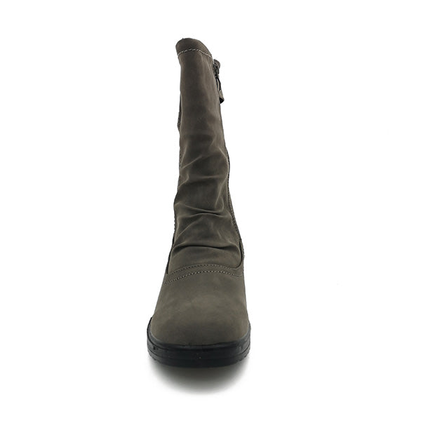 Comfort Ruched Half Boot - 1065