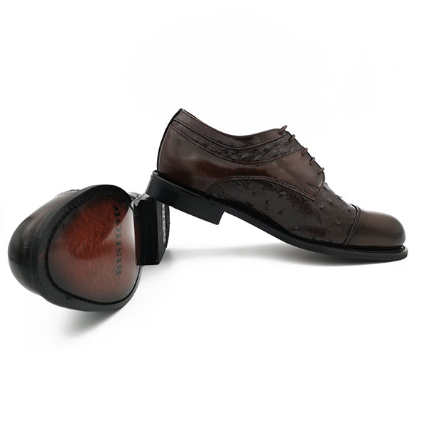 Leather Toe Cap Shoe - 1075