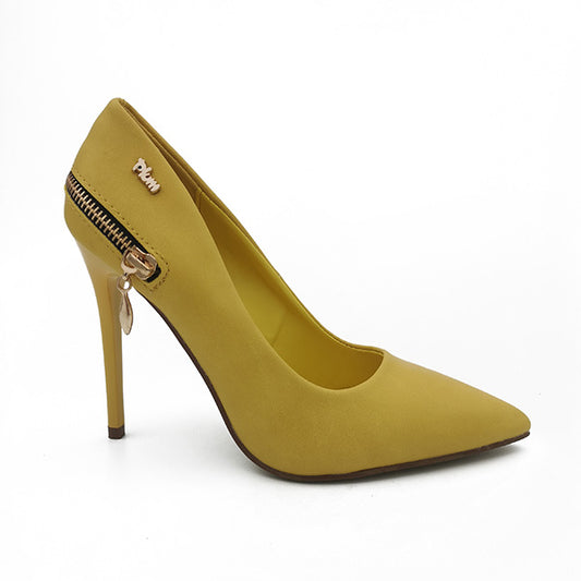 Pencil High Heel Court With Zip - 1106