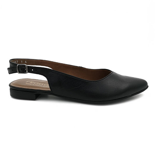 Flat Slingback Pointy Court - 1113